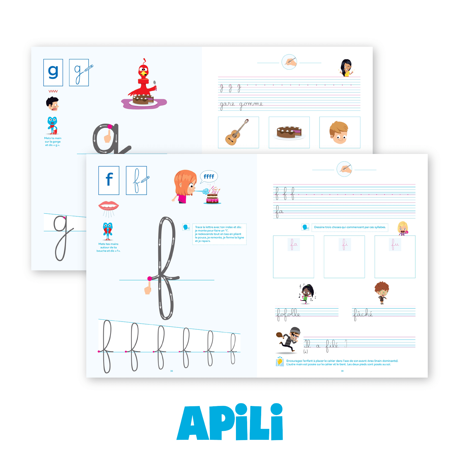 Cahier d'écriture Apili - Apili
