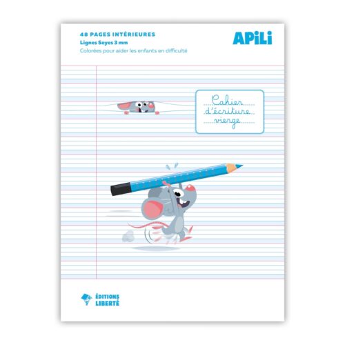 Cahier Vierge d'entraînement à l'écriture